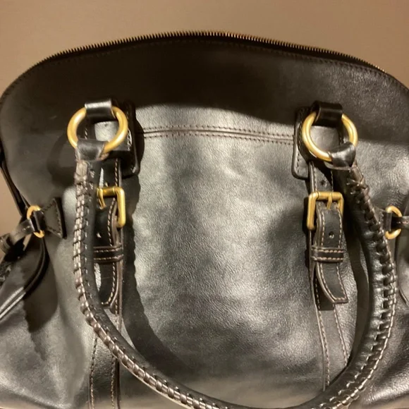 Dooney and Bourke Florentine Domed Buckle Satchel